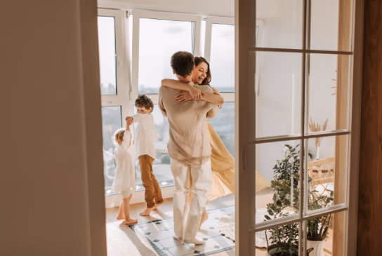 Family protected by life insurance