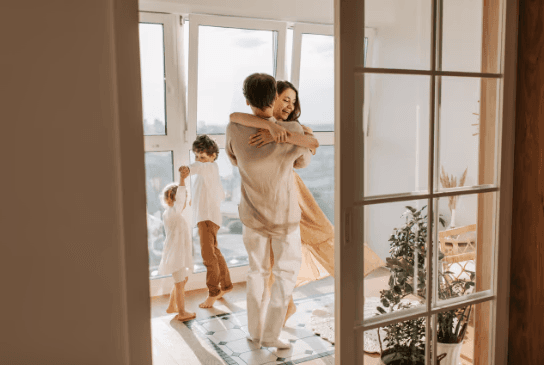 Family protected by life insurance